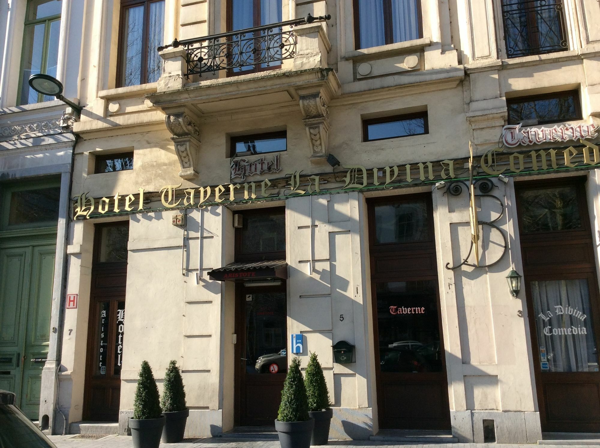 Hotel Aristote Brussel Buitenkant foto